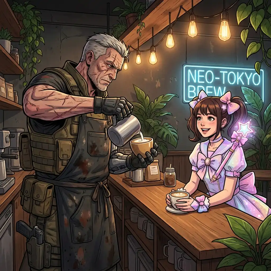 Coffee Shop AU